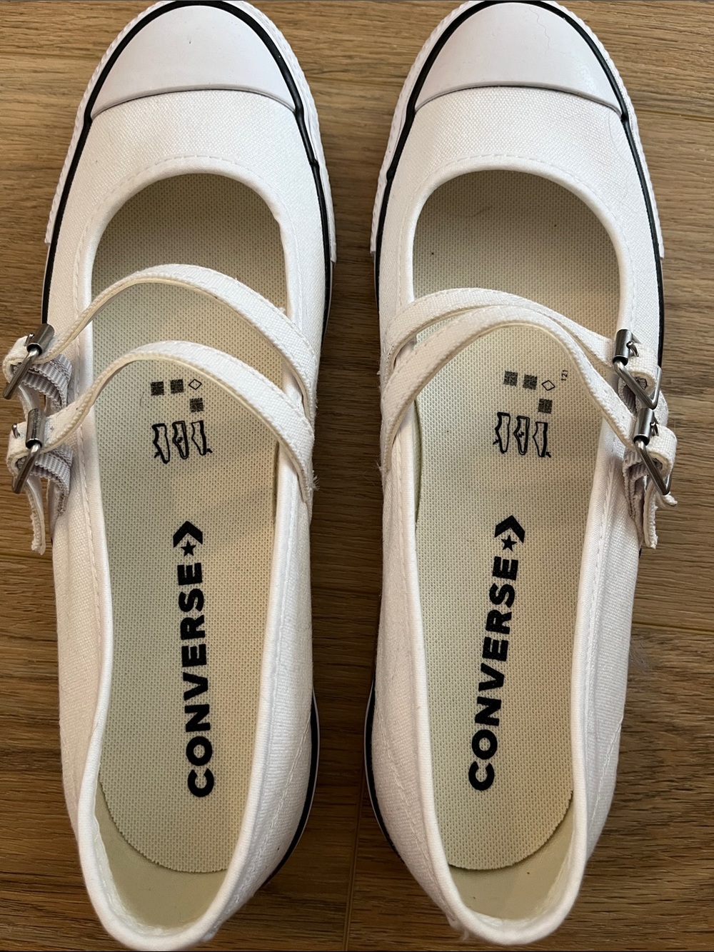 NWOT Converse Chuck Taylor All Star Dainty Mary Jane Shoes - Picture 5 of 9